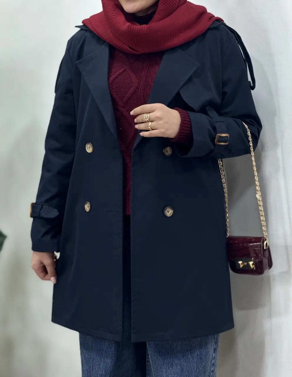 ترنچ کت زنانه داریا